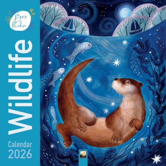 Book cover of: Bex Parkin: Wildlife Wall Calendar 2026 (Art Calendar)