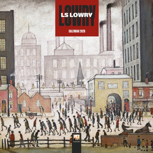 Book cover of: L.S. Lowry Mini Wall Calendar 2026 (Art Calendar)