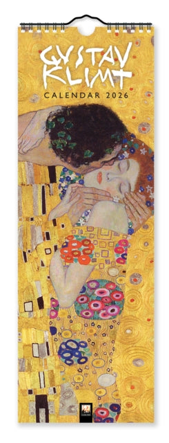 Book cover of: Gustav Klimt Slim Calendar 2026 (Art Calendar)