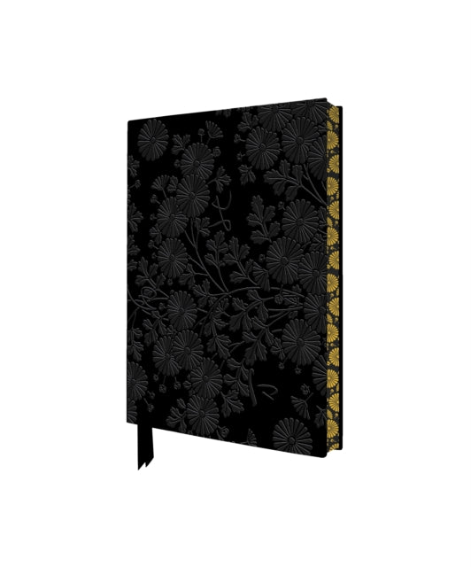 Book cover of: Uematsu Hobi: Box Decorated with Chrysanthemums Artisan Art Pocket Notebook (Flame Tree Journals). By: Flame Tree Studio