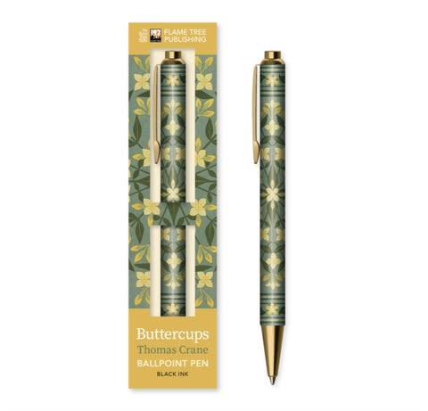 Thomas Crane: Buttercups Boxed Decorative Ballpoint Pen