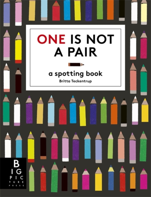 Book cover of: One is Not a Pair. By: Britta Teckentrup