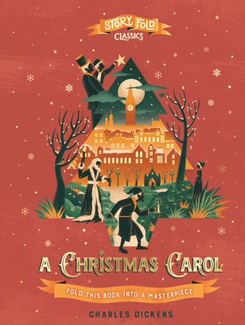 Story Fold Classics: A Christmas Carol, Fold this Book into a Masterpiece 9781836001416 Charles Dickens
