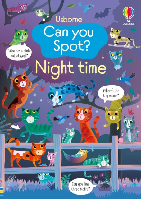 Book cover of: Can you Spot? Night time