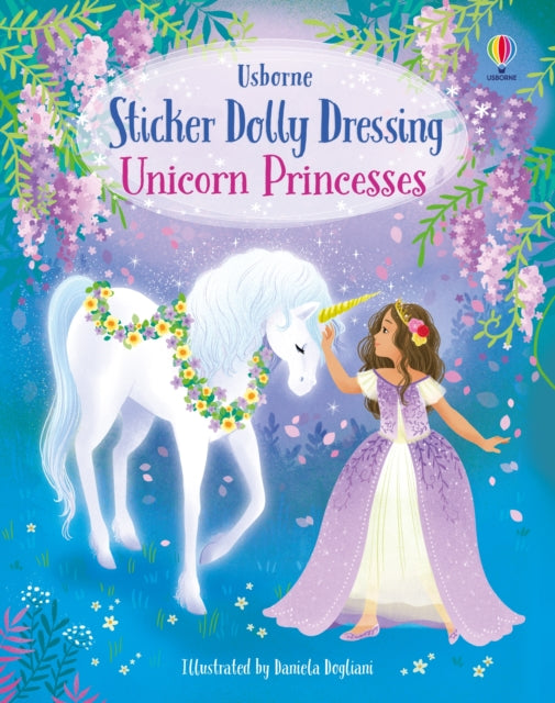Book cover of: Sticker Dolly Dressing Unicorn Princesses
