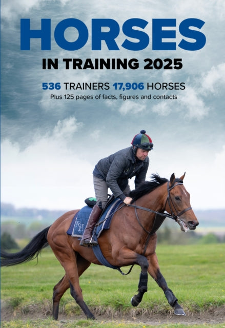 Book cover of: Horses in Training 2025