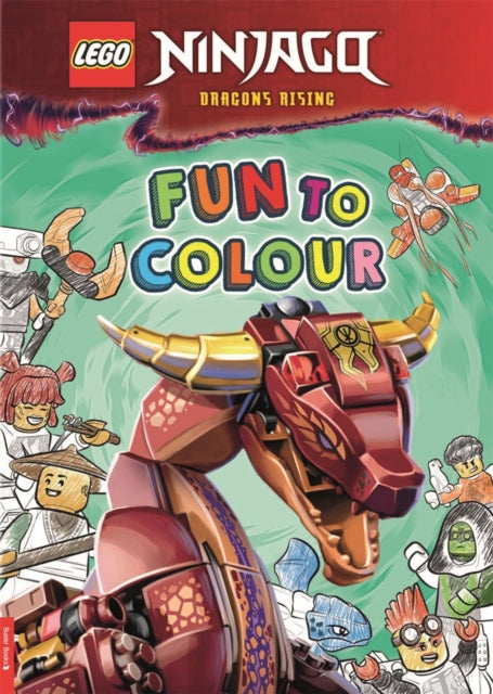 Book cover of: LEGO® NINJAGO®: Fun to Colour - Dragon Edition. By: LEGO®