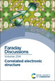 Book cover of: Correlated Electronic Structure. By: Royal Society of Chemistry