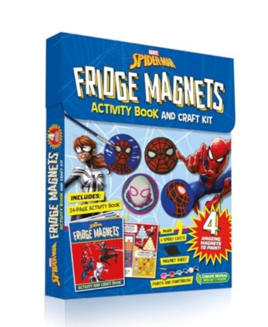 Book cover of: Marvel Spider-Man: Fridge Magnets Activity Book and Craft Kit