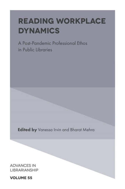 Book cover of: Reading Workplace Dynamics. By: Vanessa Irvin