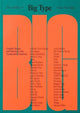 Book cover of: Big Type. By: Jon Dowling
