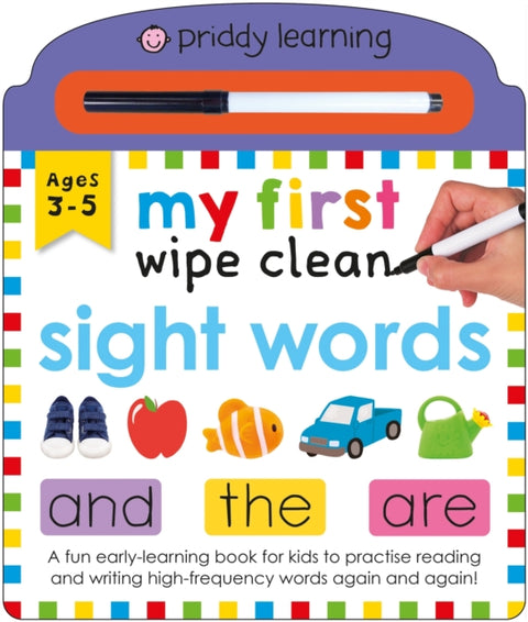 My First Wipe Clean Sight Words, A fun early-learning book for kids to practise reading and writing high-frequency words