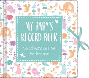My Baby's Record Book Blue