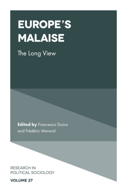 Book cover of: Europe's Malaise. By: Francesco Duina