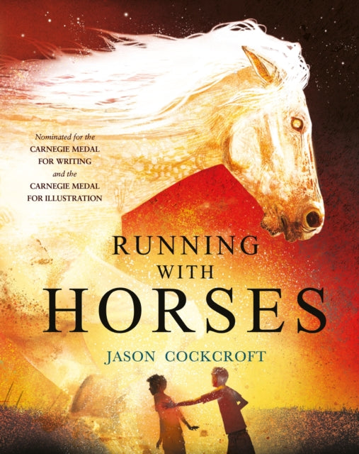 Book cover of: Running with Horses. By: JASON COCKCROFT