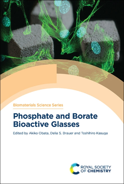 Book cover of: Phosphate and Borate Bioactive Glasses. By: Akiko Obata