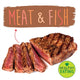 Book cover of: Meat and Fish. By: Gemma McMullen