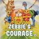 Book cover of: Zebbie's Courage. By: Megan Amin