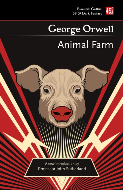 Book cover of: Animal Farm. By: George Orwell