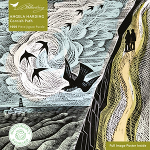 Adult Sustainable Jigsaw Puzzle Angela Harding: Cornish Path