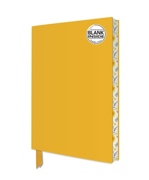 Sunny Yellow Blank Artisan Notebook (Flame Tree Journals)