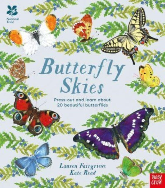 National Trust: Butterfly Skies, Press out and learn about 20 beautiful butterflies 9781839945120 FAIRGRIEVE, LAUREN