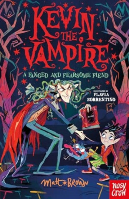 Book cover of: Kevin the Vampire: A Fanged and Fearsome Fiend. By: BROWN, MATT
