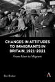 Book cover of: Changes in Attitudes to Immigrants in Britain, 1921-2021. By: Ben Braber