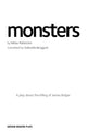 Book cover of: Monsters. By: Niklas Rådström