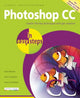 Book cover of: Photoshop CC in easy steps. By: Robert Shufflebotham