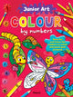 Book cover of: Junior Art Colour By Numbers: Butterfly