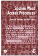 Book cover of: Spoken Word Access Processes (SWAP). By: James Mcqueen