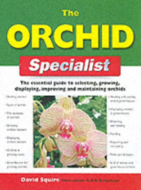 Book cover of: Orchid Specialist. By: David Squire