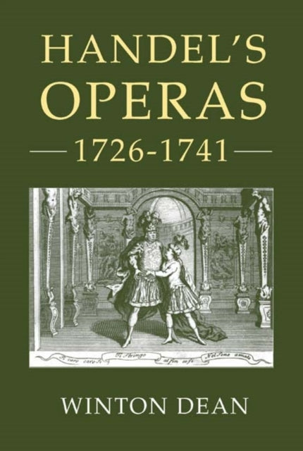 Book cover of: Handel's Operas, 1726-1741. By: Winton Dean