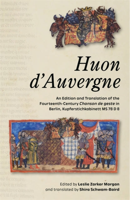 Book cover of: Huon d’Auvergne. By: Leslie Zarker Morgan