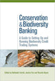 Book cover of: Conservation and Biodiversity Banking