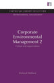 Book cover of: Corporate Environmental Management 2. By: Richard Welford