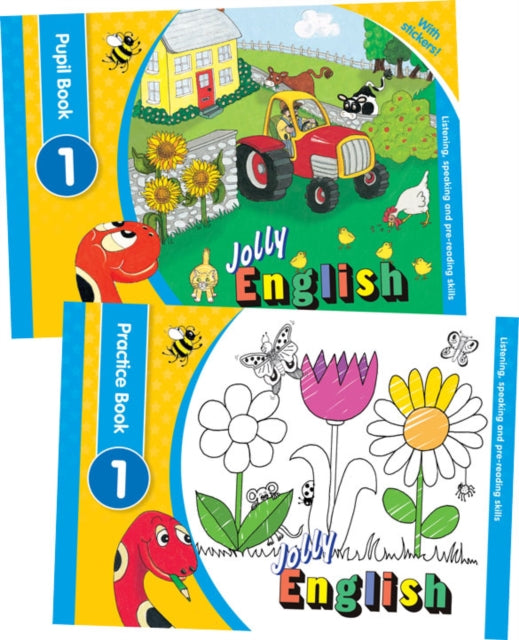 Jolly English Level 1 Pupil Set, In Precursive Letters (British English edition) 9781844146048 Tessa Lochowski