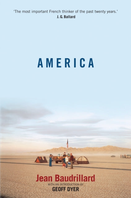 Book cover of: America. By: Jean Baudrillard