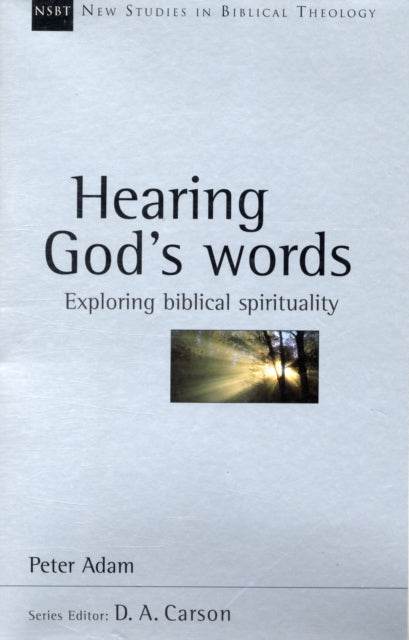 Book cover of: Hearing God's words