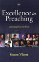 Book cover of: Excellence in Preaching. By: Simon Vibert