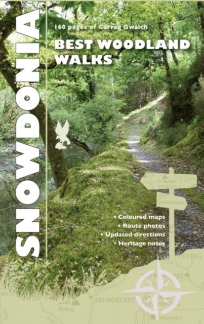 Book cover of: Carreg Gwalch Best Walks: Snowdonia Woodlands
