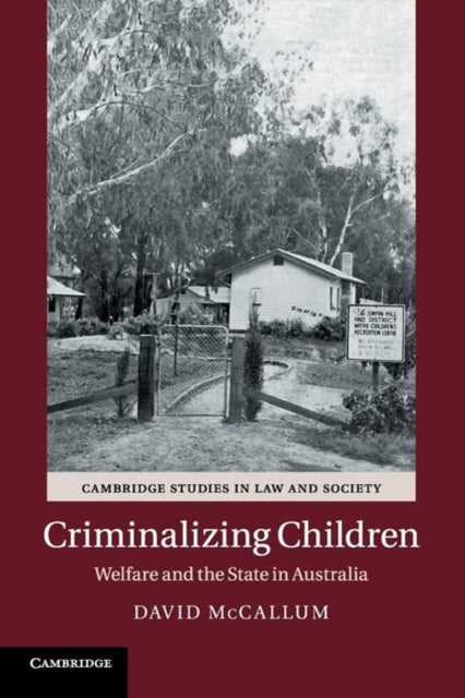 Book cover of: Criminalizing Children. By: David McCallum