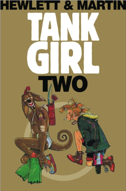 Book cover of: Hole of Tank Girl. By: Jamie Hewlett