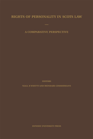 Rights of Personality in Scots Law