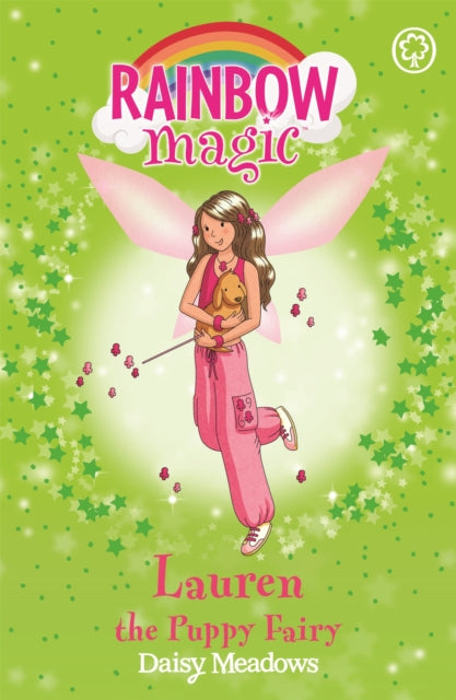Book cover of: Rainbow Magic: Lauren The Puppy Fairy. By: Daisy Meadows