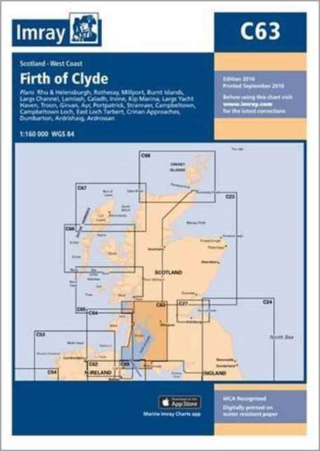 Book cover of: Imray Chart C63