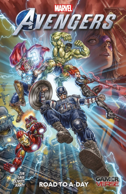 Book cover of: Marvel's Avengers: Road To A-Day. By: Jim Zub