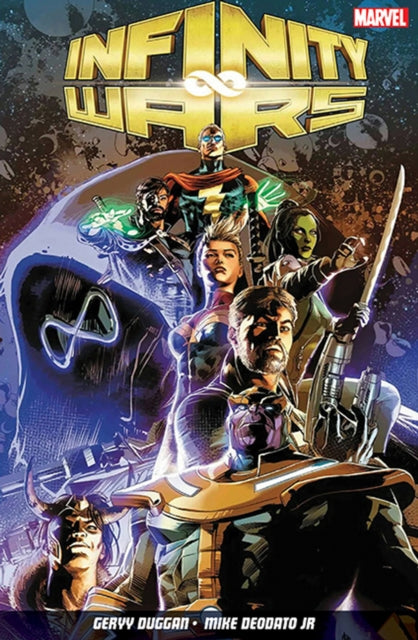 Book cover of: Infinity Wars. By: Gerry Duggan