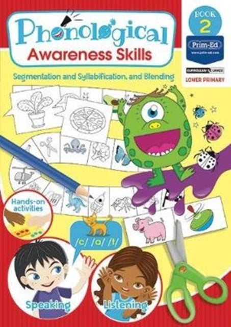Book cover of: Phonological Awareness Skills Book 2. By: RIC Publications Prim-Ed Publishing